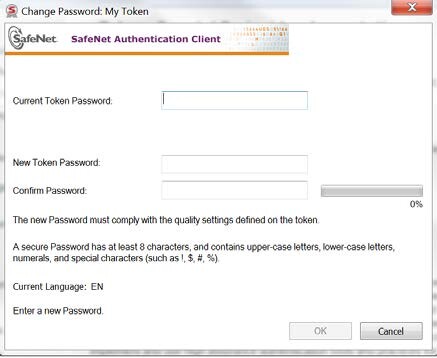 etoken password